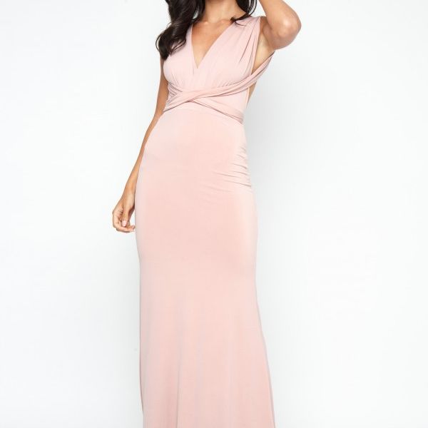 TFNC Multi Way Mauve Maxi Dress Pink myonewedding