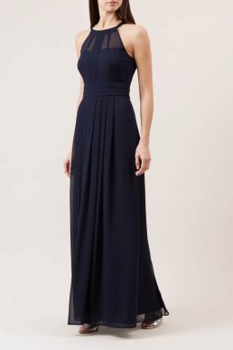 hobbs ashling dress cornflower blue