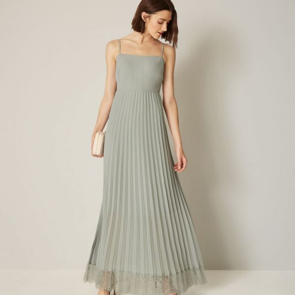 pleated bridesmaid dresses uk