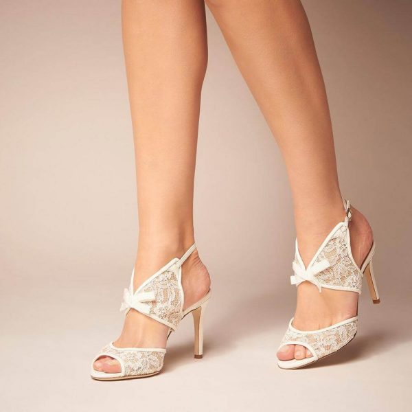 ivory sandals