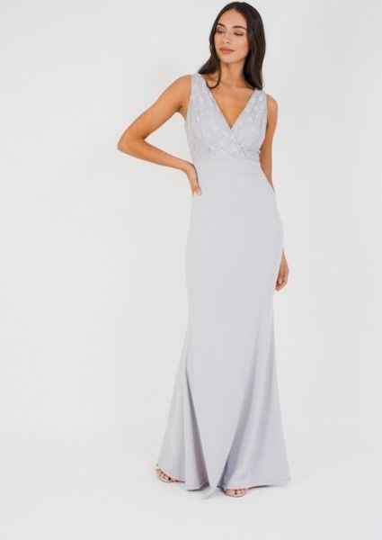 lace maxi bridesmaid dresses