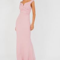 walg off shoulder maxi dress