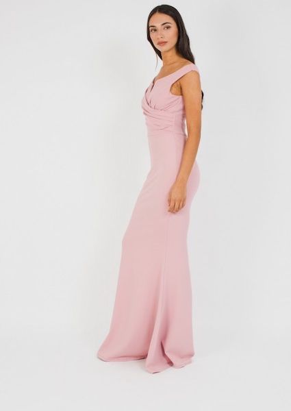 walg off shoulder maxi dress