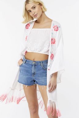 Beachcomber Wow Kimono White