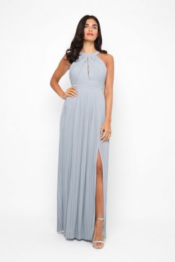 TFNC Prague Bridesmaid Maxi Dress Pale Blue