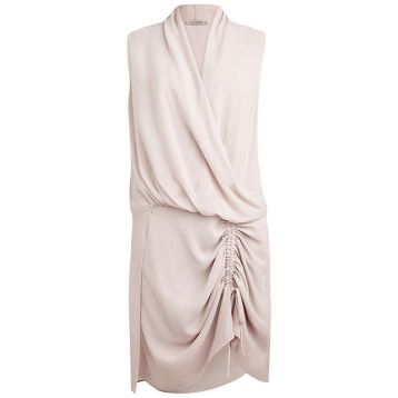 AllSaints Cathea Shift Dress Light Pink Blush