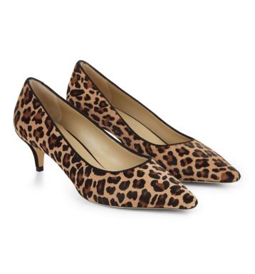 Hobbs Annie Leopard Court Brown Beige