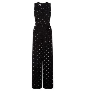 Hobbs Mell Jumpsuit Black White