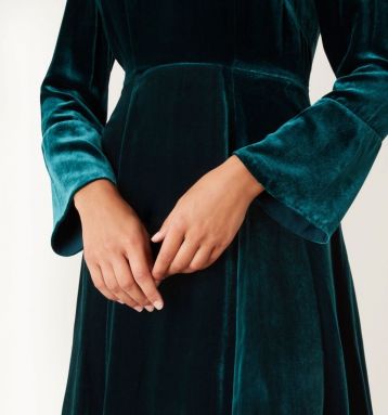 Hobbs Zinnia Dress Teal