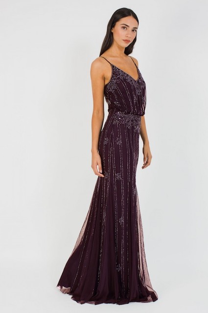 Lace & beads outlet keeva maxi dress