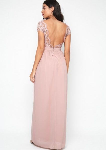 tfnc pale mauve dress