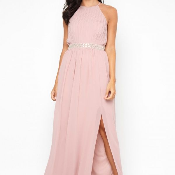 tfnc pale mauve dress