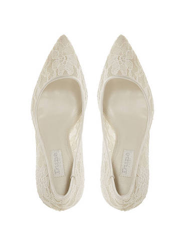 Dune flat hot sale wedding shoes