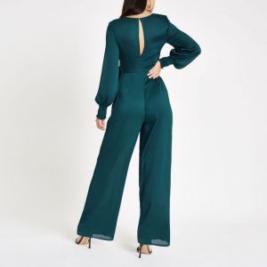 River island best sale green jumpsuit