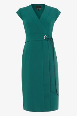 Phase Eight Pippa Wrap Shift Dress Green