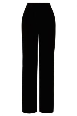 Hobbs Harlow Velvet Trouser Black