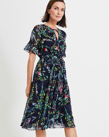 Kristen floral clearance print dress