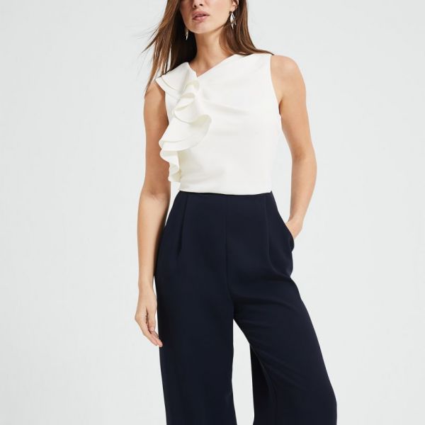 phase eight maeve frill jumpsuit