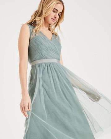 Romy Tulle Bridesmaid Dress Pale Mint Phase Eight