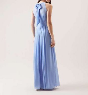 Hobbs Alexis Maxi Dress Cornflower