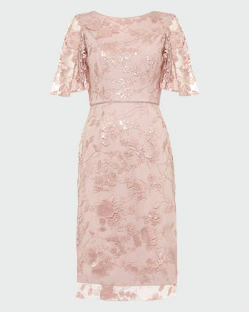 pink lace dress uk