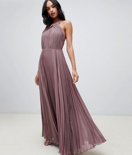 pleated bridesmaid dresses uk