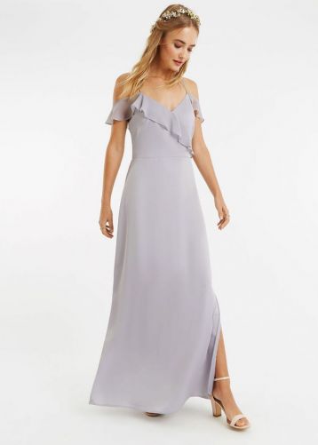 pale grey bridesmaid dresses