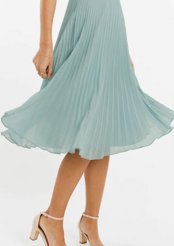 Oasis Twist Slinky Short Bridesmaid Dress, Mint Green - SALE Bridesmaid