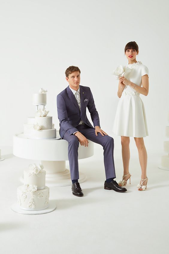 ted baker tie the knot groom suits high street wedding