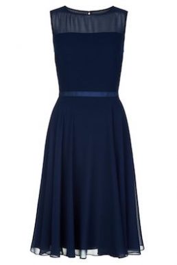 hobbs abigale dress navy