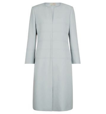 Hobbs Jenny Coat Mint Ice Blue