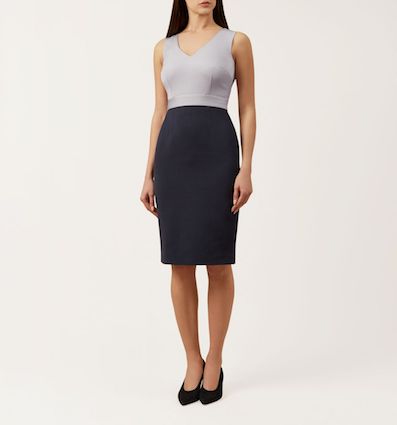 hobbs colour block dress