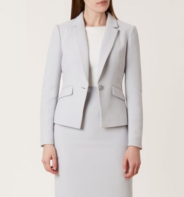 Hobbs Tamara Jacket Pale Blue