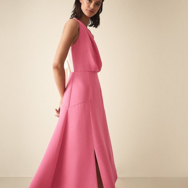 reiss pink dress