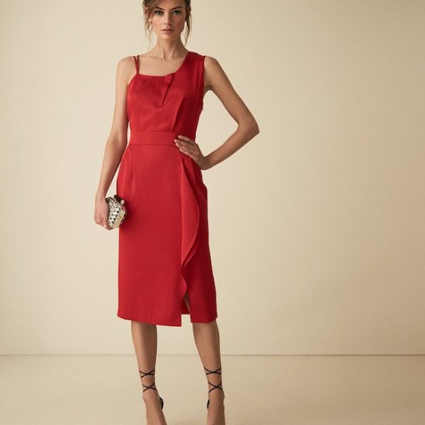 reiss red dress sale