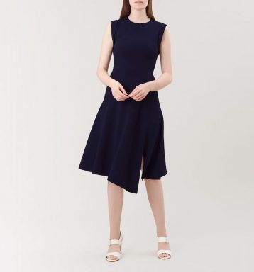 Hobbs Ashlyn Dress Navy