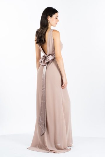 TFNC Halannah Whisper Pink Maxi Dress