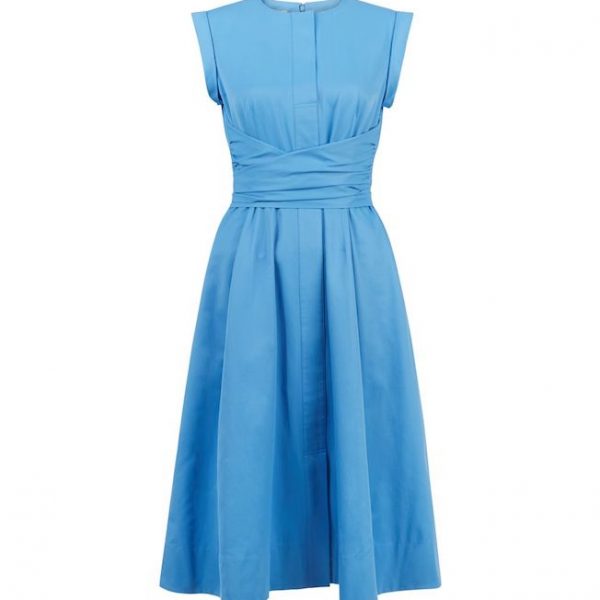 hobbs ashling dress cornflower blue