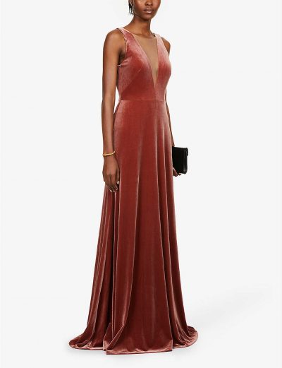 Logan clearance velvet dress