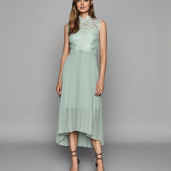 reiss mint green dress