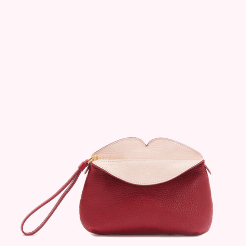 lulu guinness clover clutch