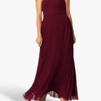 Oasis sales maroon dress