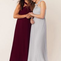 Oasis store burgundy dress