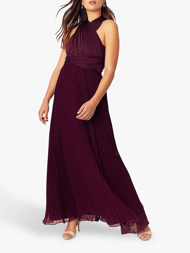 Burgundy multiway bridesmaid outlet dresses