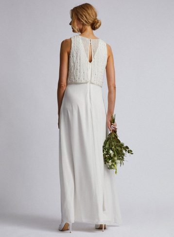 **Showcase White Bridal 'Graclyn' Maxi Dress