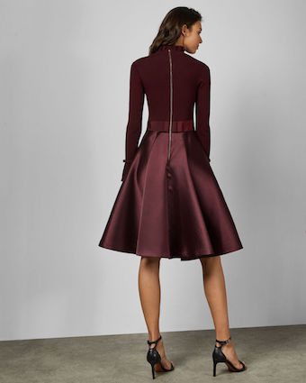 Ted Baker London Zadi Long Sleeve Fit Flare Dress The Holiday Office Party  Is Always A Tricky One To Dress For, But We Found 18 Great Picks POPSUGAR  Fashion Photo