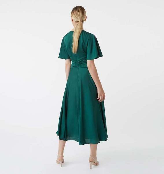 hobbs emerald green dress