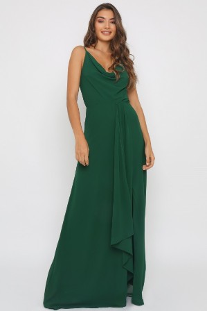 tfnc sage green bridesmaid dress