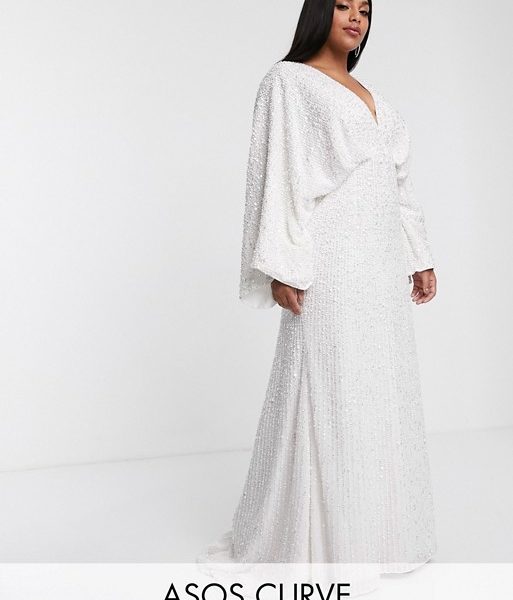 asos bridal curve