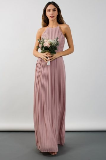 tfnc pink bridesmaid dress